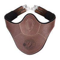 Cinturão com bavete Signature by Antares longo Tabaco Castanho