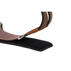 Cinturão com bavete Signature by Antares longo Tabaco Castanho