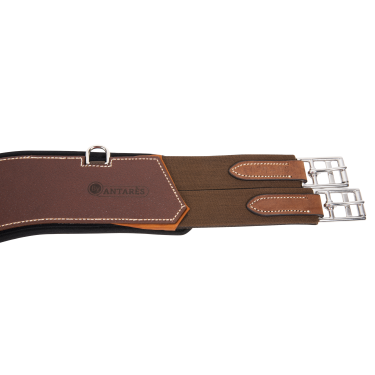 Cinturão com bavete Signature by Antares longo Tabaco Castanho