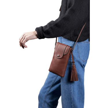 Bolsa vertical Antares Lisboa Avelã Castanho