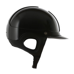 Capacete Antares Precision Premium viseira padrão Preto / preto / cromado / preto