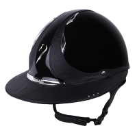 Capacete Antares Origin Premium viseira Eclipse Swarovski Preto
