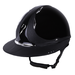 Capacete Antares Origin Premium viseira Eclipse Swarovski Preto