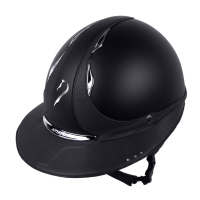 Capacete Antares Origin Galaxy viseira Eclipse Swarovski Preto / couro preto Capacete Antares Origin Galaxy viseira Eclipse Swarovski Preto / couro preto
