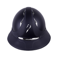 Capacete Antares Origin Galaxy com viseira Eclipse Azul / couro azul