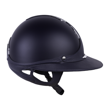 Capacete Antares Origin Galaxy com viseira Eclipse Azul / couro azul