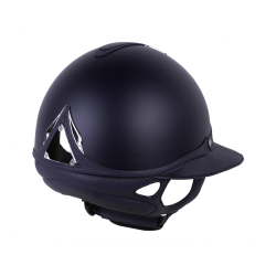 Capacete Antares Origin Galaxy com viseira Eclipse Azul / couro azul