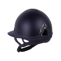 Capacete Antares Origin Galaxy com viseira Eclipse Azul / couro azul
