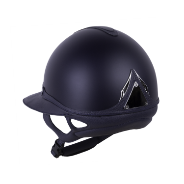 Capacete Antares Origin Galaxy com viseira Eclipse Azul / couro azul