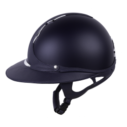 Capacete Antares Origin Galaxy com viseira Eclipse Azul / couro azul