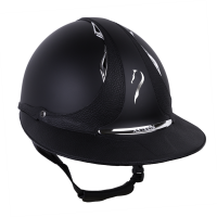 Capacete Antares Origin Galaxy com viseira Eclipse Preto / couro preto Capacete Antares Origin Galaxy com viseira Eclipse Preto / couro preto