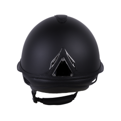 Capacete Antares Origin Galaxy com viseira Eclipse Preto / couro preto