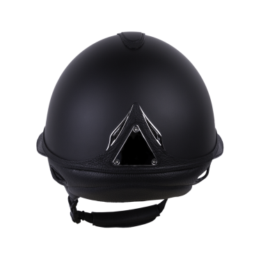 Capacete Antares Origin Galaxy com viseira Eclipse Preto / couro preto
