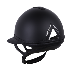 Capacete Antares Origin Galaxy com viseira Eclipse Preto / couro preto