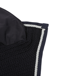 Touca para cavalo Antares com logótipo Azul-marinho