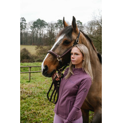Colete Je t'aime Equithème Ilona mulher Llilas Violeta Colete Je t'aime Equithème Ilona mulher Llilas Violeta