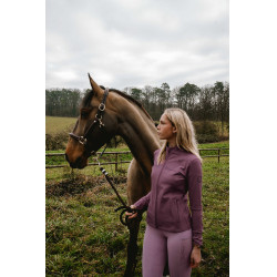 Colete Je t'aime Equithème Ilona mulher Llilas Violeta Colete Je t'aime Equithème Ilona mulher Llilas Violeta