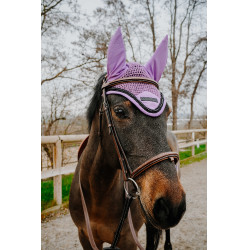 Touca antimoscas Equithème Pearl Lavanda Violeta