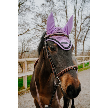 Touca antimoscas Equithème Pearl Lavanda Violeta