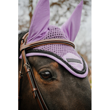 Touca antimoscas Equithème Pearl Lavanda Violeta