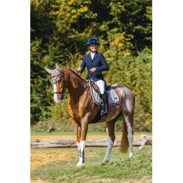 Touca antimoscas Equithème Pearl Cinzento-acastanhado Castanho Touca antimoscas Equithème Pearl Cinzento-acastanhado Castanho