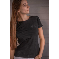 T-shirt Pénélope Techflo mulher Preto