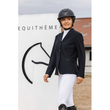 Casaco de competição Equithème Sydney feminino Preto