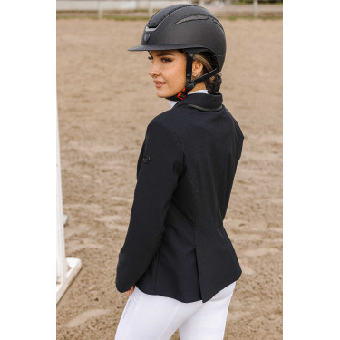 Casaco de competição Equithème Sydney feminino Preto