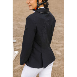 Casaco de competição Equithème Sydney feminino Preto