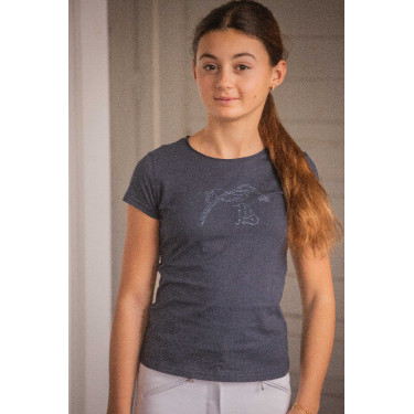 Camiseta EDEN BY PENELOPE - Iconic Strass Marinho Azul-marinho