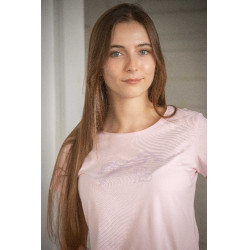 T-shirt Pénélope Iconic Strass Rosa T-shirt Pénélope Iconic Strass Rosa