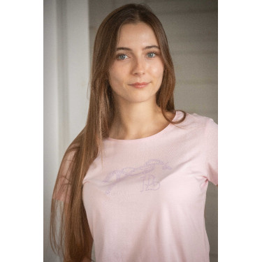 T-shirt Pénélope Iconic Strass Rosa T-shirt Pénélope Iconic Strass Rosa