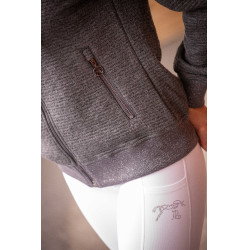 Sweatshirt Pénélope Tressy Flock Cinza claro Cinzento Sweatshirt Pénélope Tressy Flock Cinza claro Cinzento