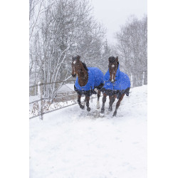 Cobertura Equithème Tyrex Aisance 1200D Pescoço Alto Azul royal