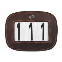 Porta-número para suadouro LeMieux Preto croco