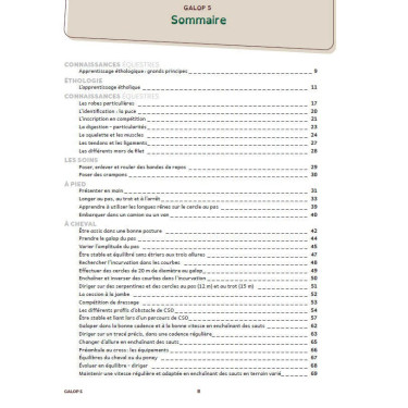 Galopes 5 a 7 com vídeos Lavauzelle