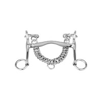 Mors de bride Sprenger Satinox branches courtes 5 cm