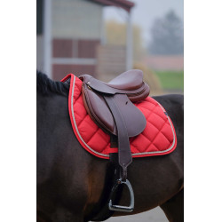 Almofada de sela Equithème Classic Vermelho Almofada de sela Equithème Classic Vermelho