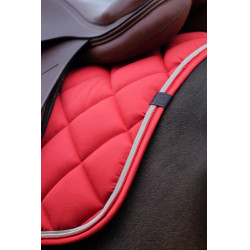 Almofada de sela Equithème Classic Vermelho Almofada de sela Equithème Classic Vermelho