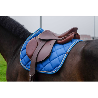 Almofada de sela Equithème Classic Azul royal Almofada de sela Equithème Classic Azul royal
