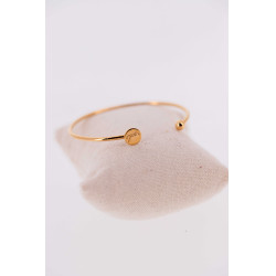 Pulseira Pénélope Jonc Dourada Ouro
