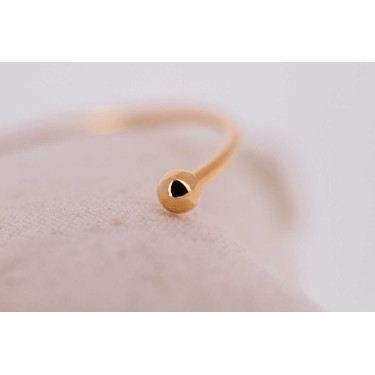 Pulseira Pénélope Jonc Dourada Ouro