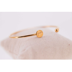 Pulseira Pénélope Jonc Dourada Ouro