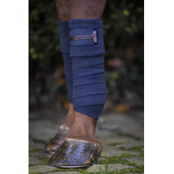 Bandagens de polo Lami-Cell Vintage Azul-marinho Bandagens de polo Lami-Cell Vintage Azul-marinho