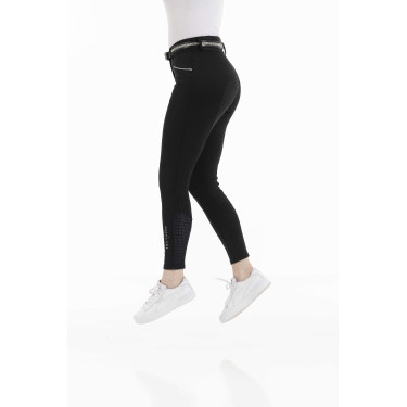 Calça Equithème Claudine com fundo de silicone