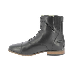 Botas Equithème Wavy com atacadores/fecho éclair Preto Botas Equithème Wavy com atacadores/fecho éclair Preto