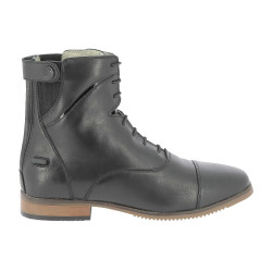 Botas Equithème Wavy com atacadores/fecho éclair Preto Botas Equithème Wavy com atacadores/fecho éclair Preto