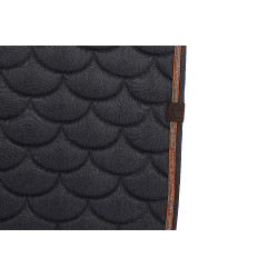Almofada de sela Equithème Khadi Cinza escuro Cinzento Almofada de sela Equithème Khadi Cinza escuro Cinzento