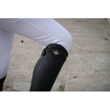Mini chaps Pénélope Softy Preto Mini chaps Pénélope Softy Preto