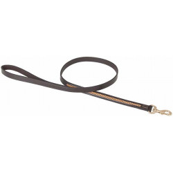Coleira Para Cão Strass T de T Havana escuro / amarelo Castanho